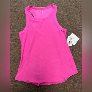 NWT Beyond Yoga Featherweight Rebalance Tank M Medium Pink Hype Heather